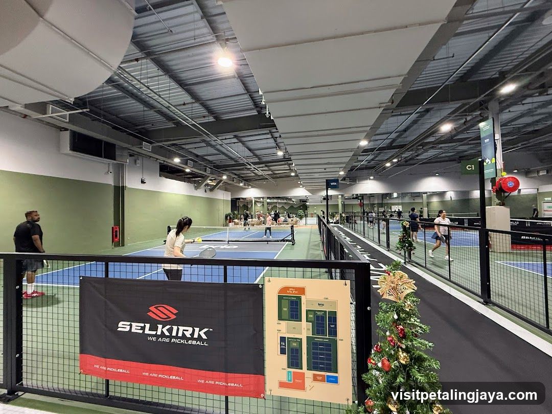 Indoor Pickleball Court Facility