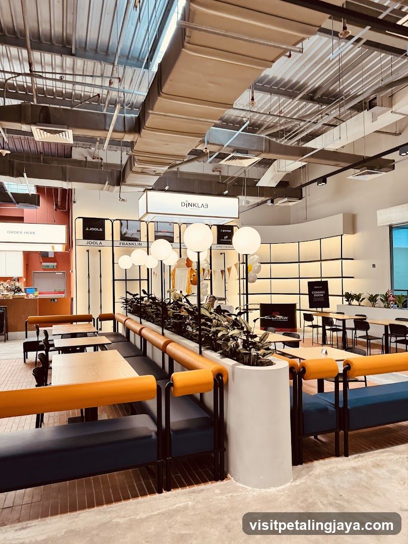 Modern Cafeteria Interior