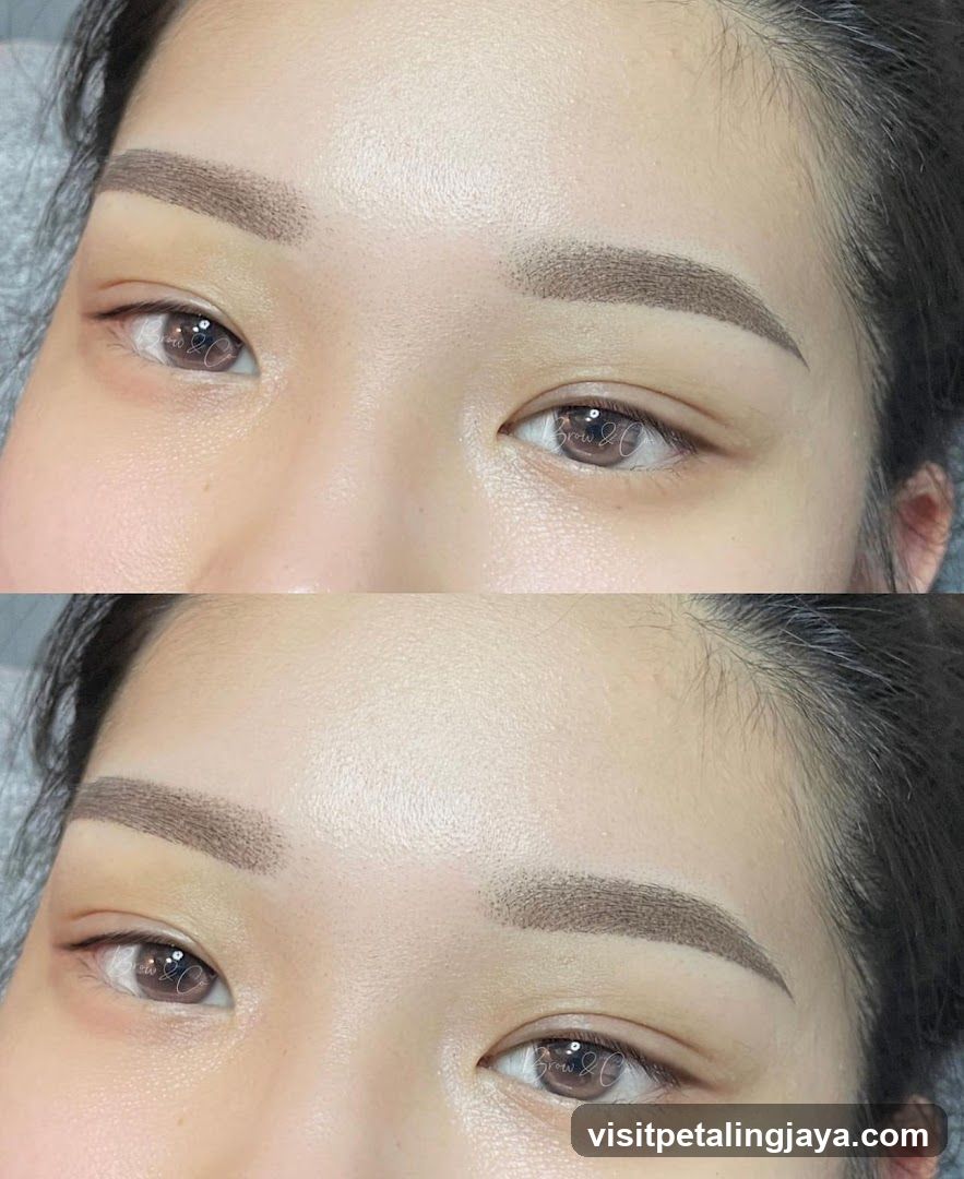 Eyes with makeup