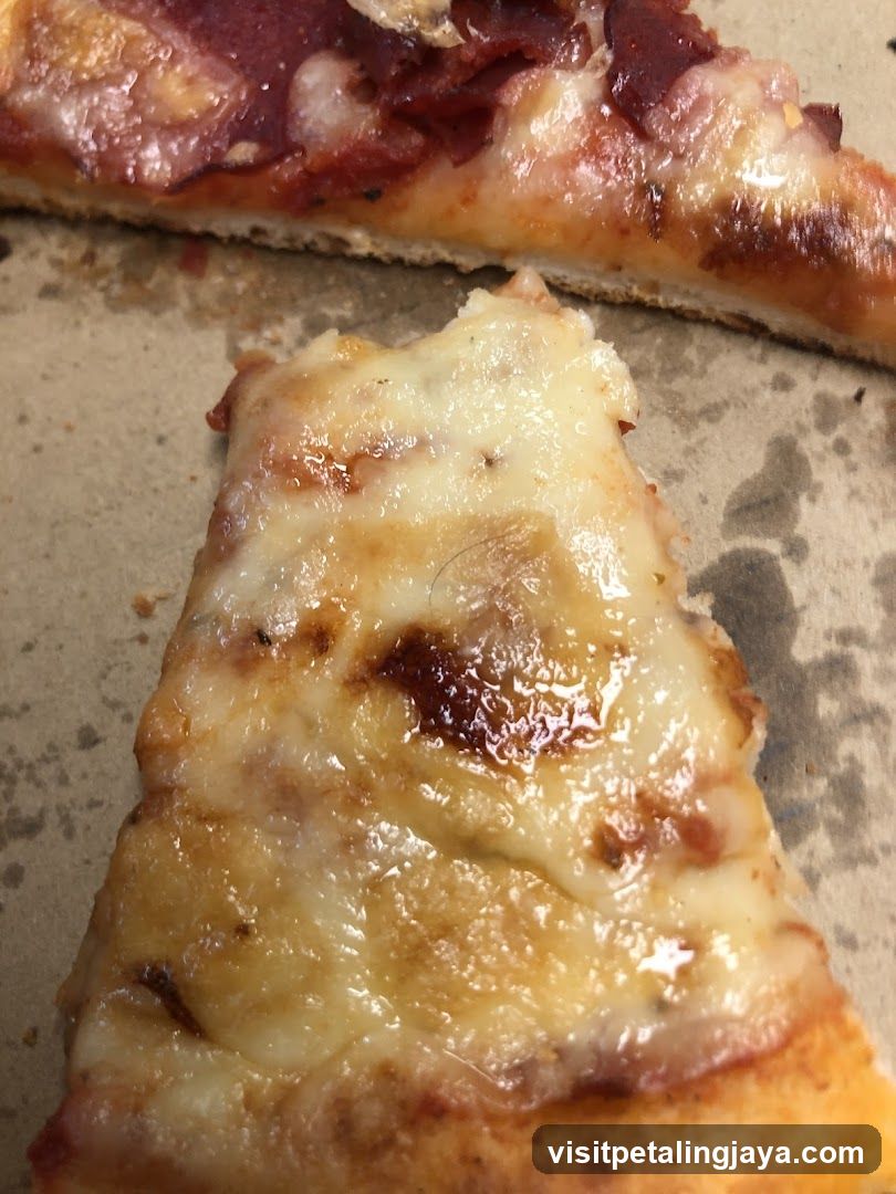 Pizza Slice Close-Up