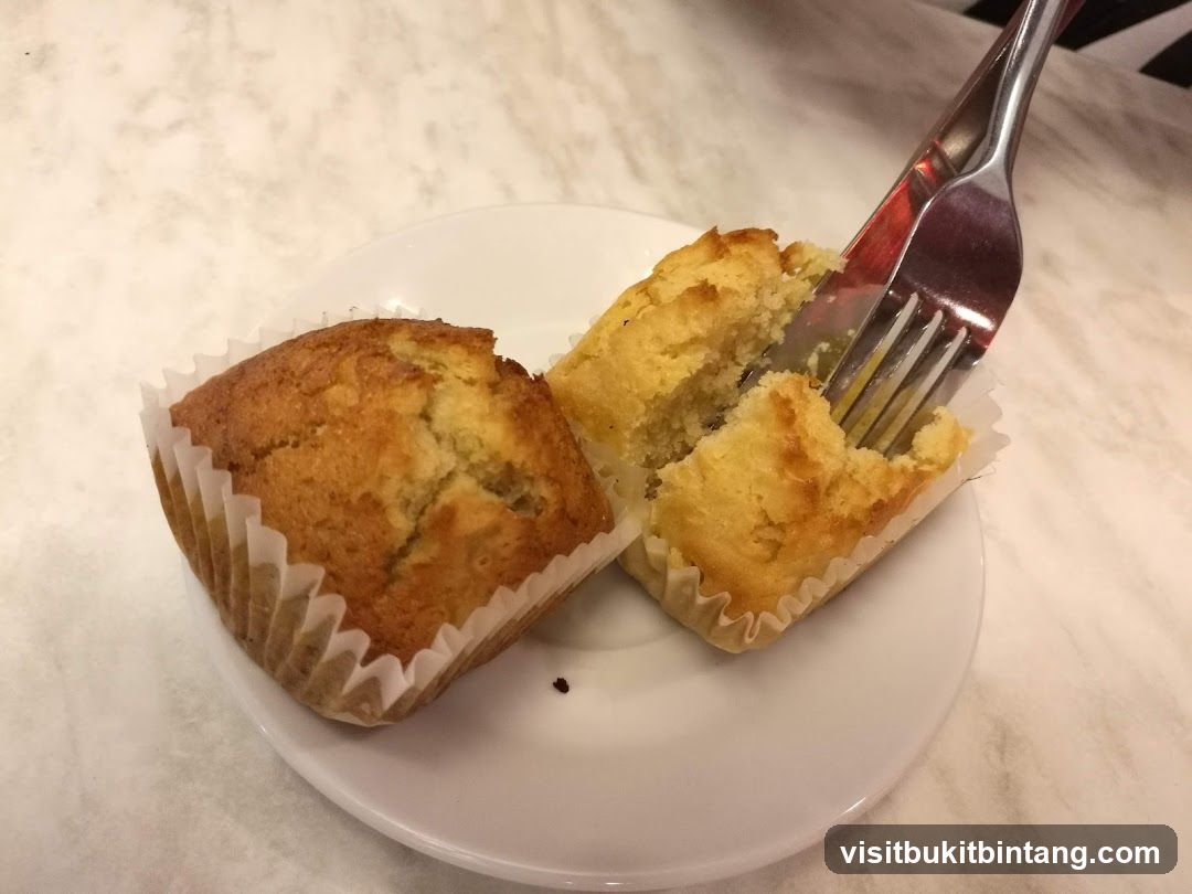 Muffins on a Plate