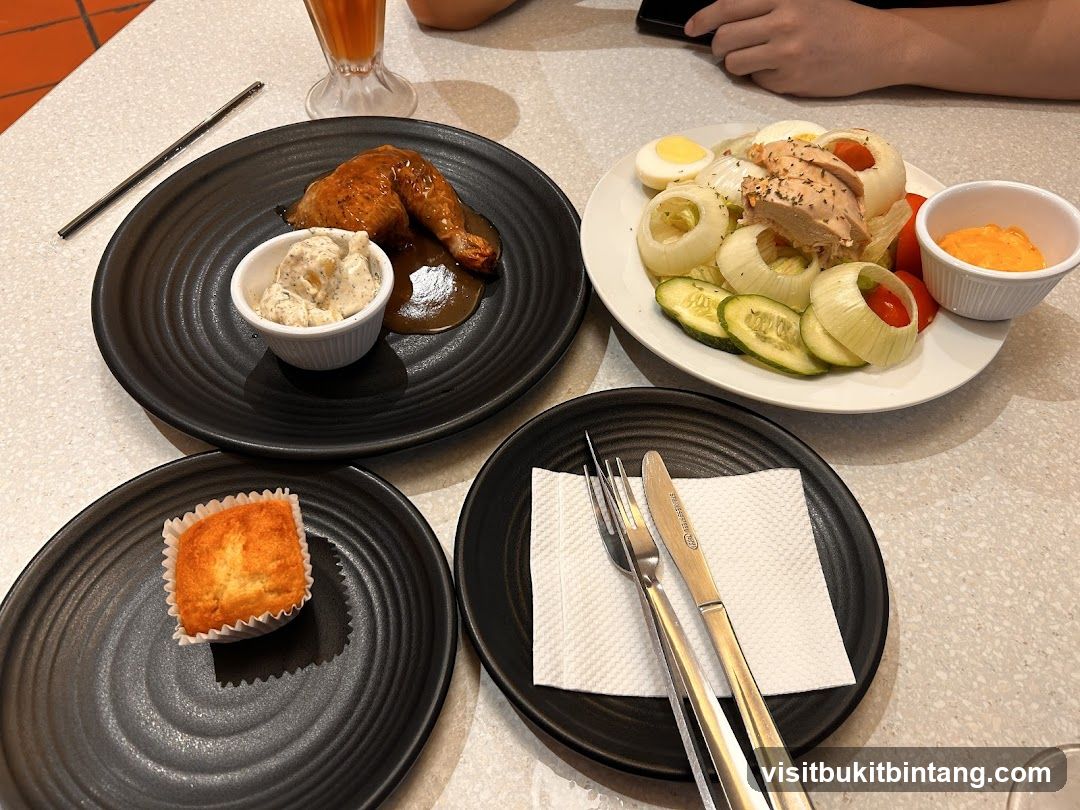 Chicken and Salad Meal