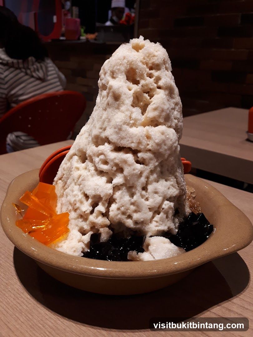 Shaved Ice Dessert