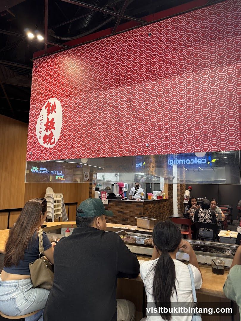 Diners at a Japanese Restaurant