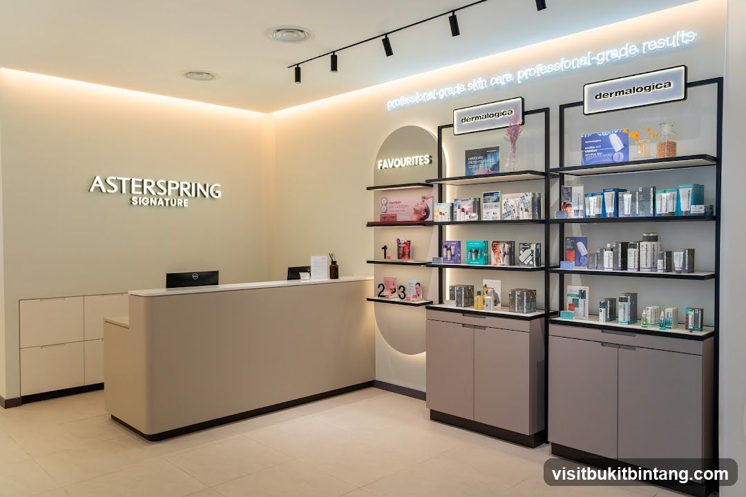 Skincare Store Interior
