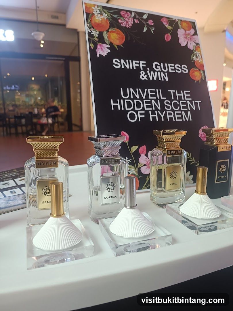 Hyrem Perfume Display