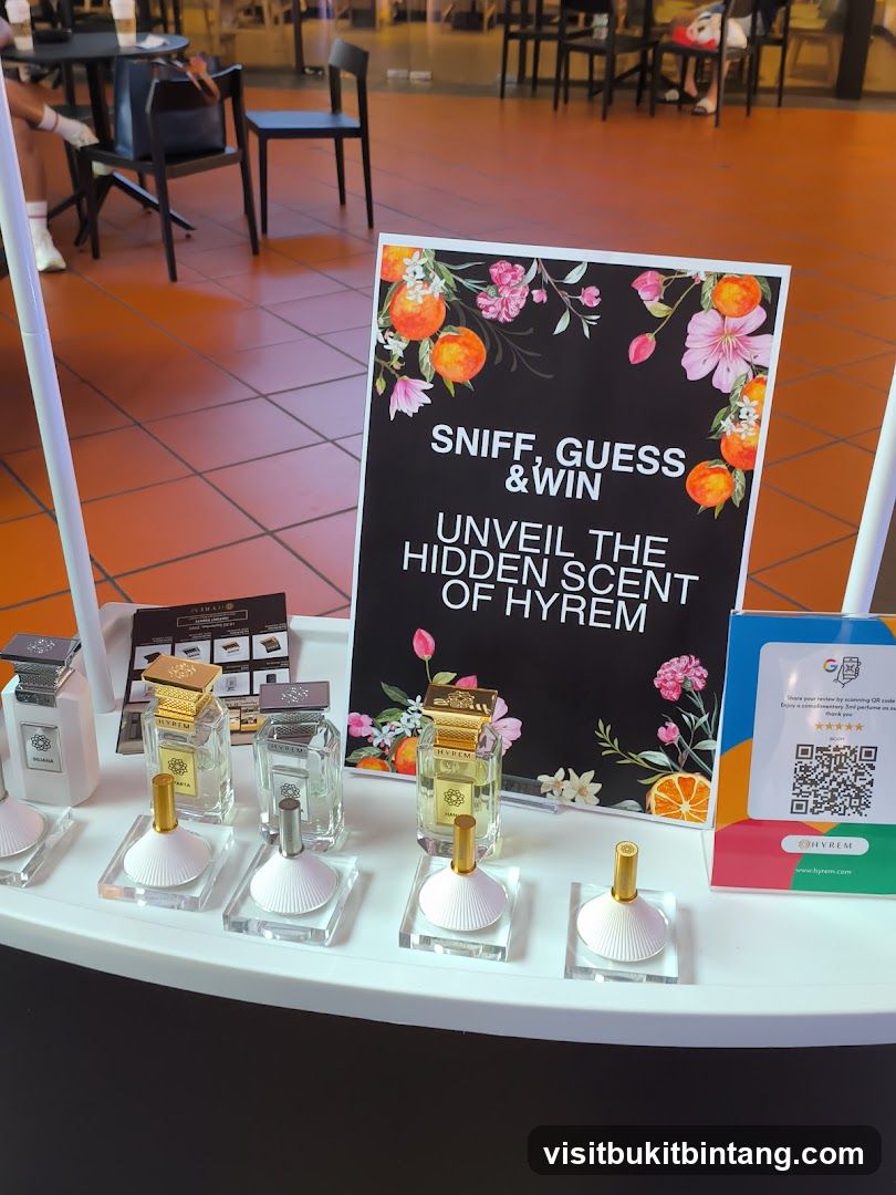 Hyrem Perfume Display