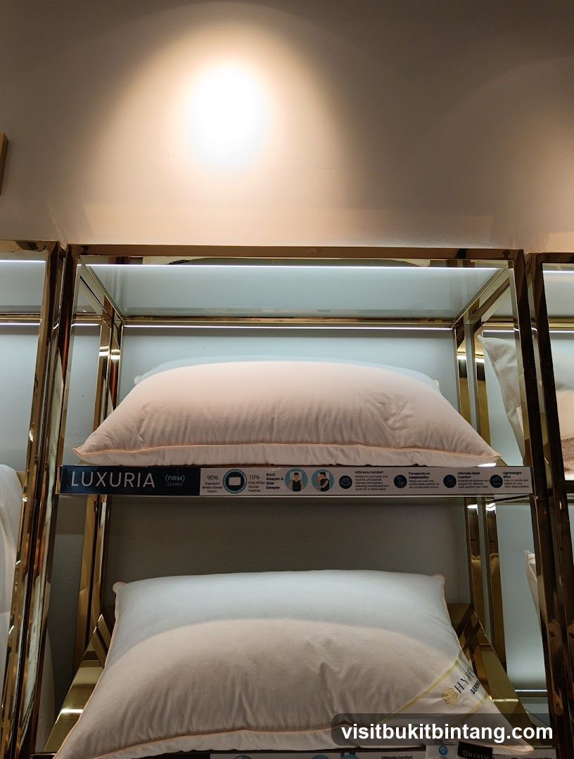 Pillows on Display