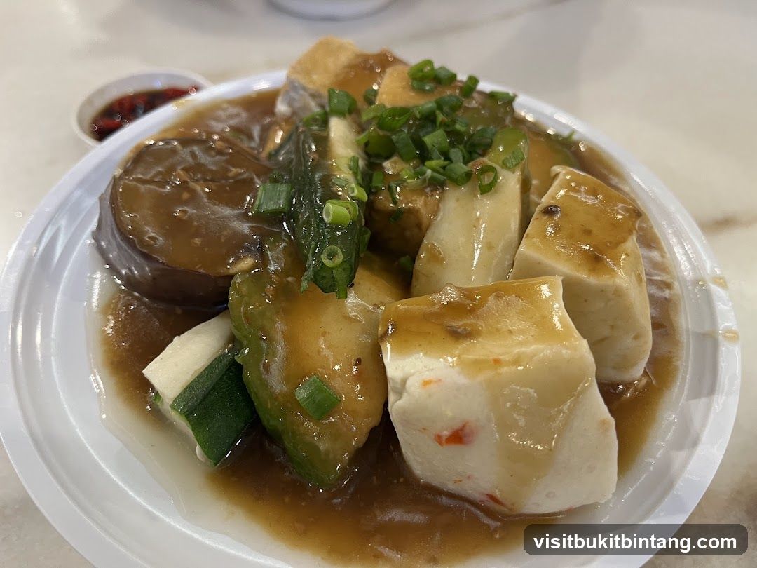 Stuffed Tofu and Vegetables