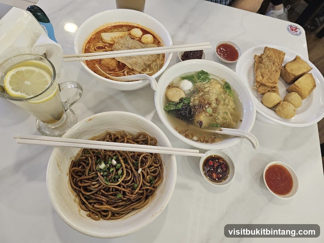 Noodle Dishes and Sides