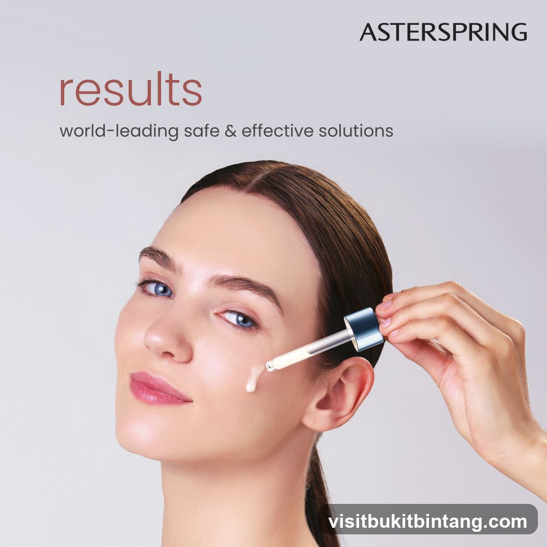 Aster Spring Skincare Advertisement