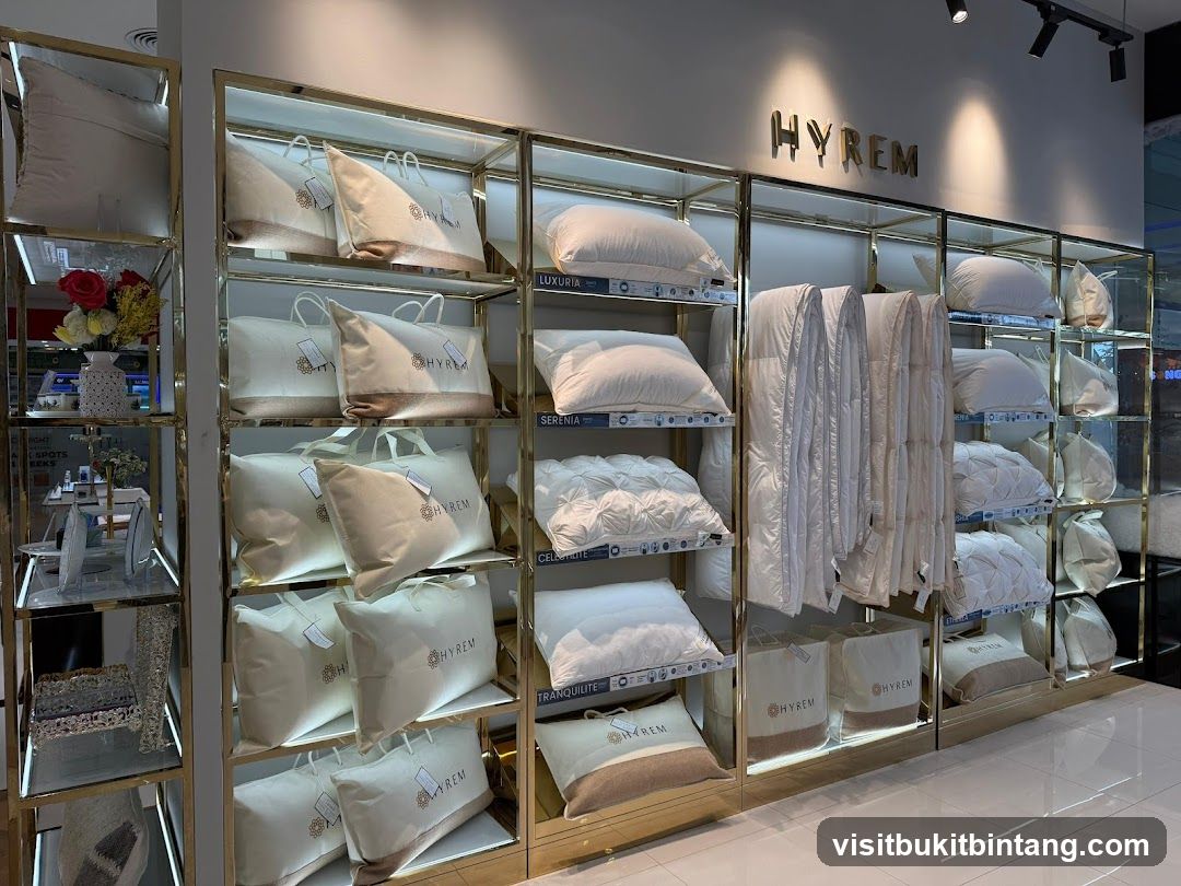 Bedding Store Display