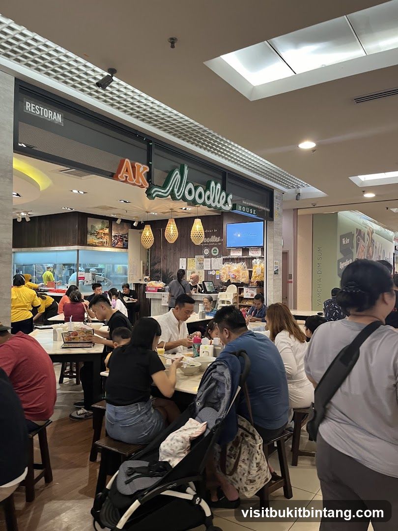 AK Noodles House Interior