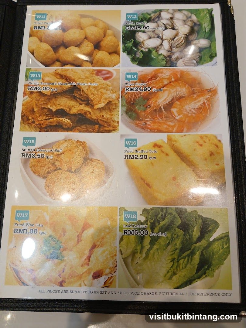Menu Items