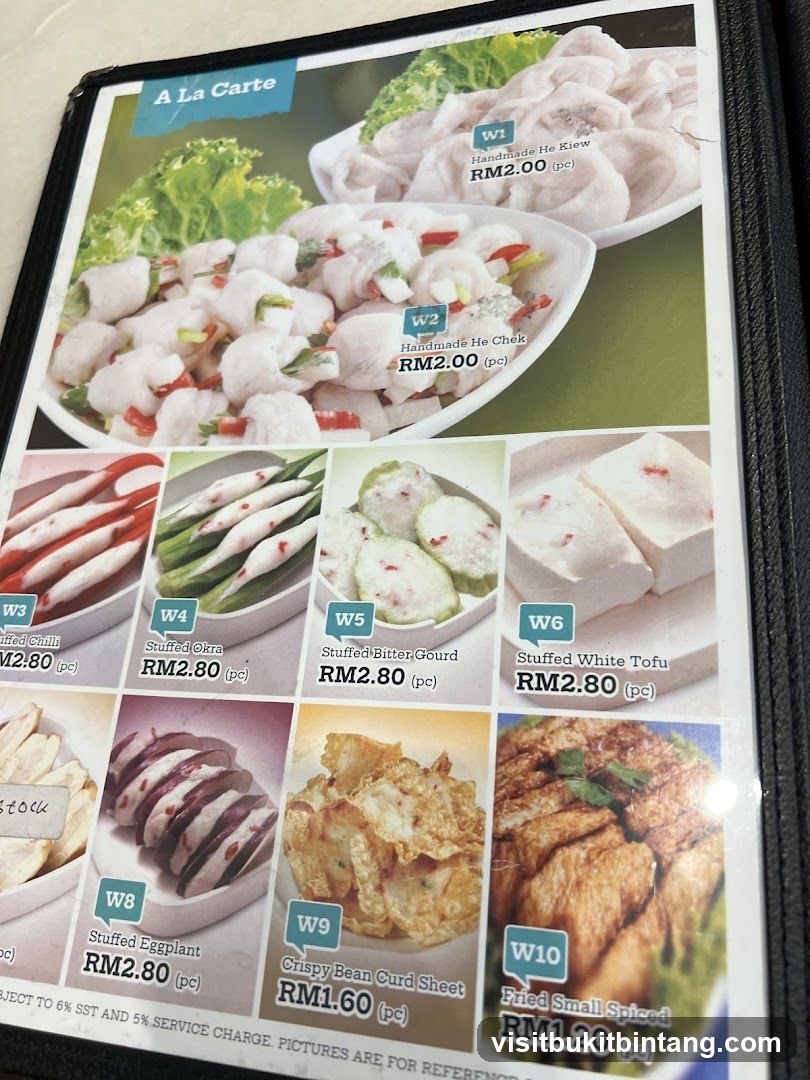 A La Carte