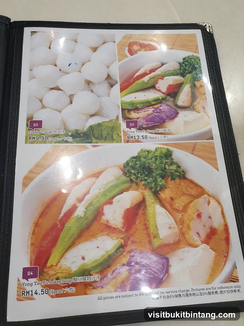 Menu Items