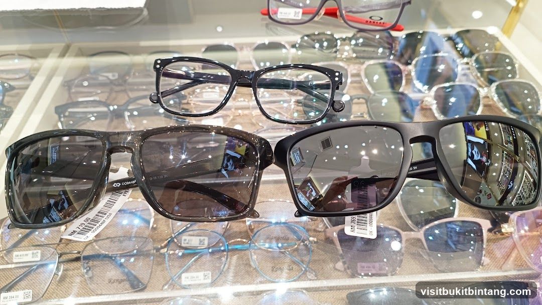 Eyeglasses and Sunglasses Display