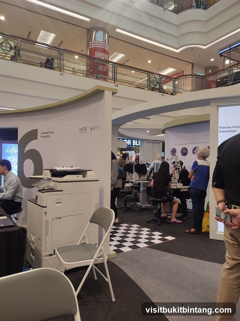 Optometry Booth in Mall