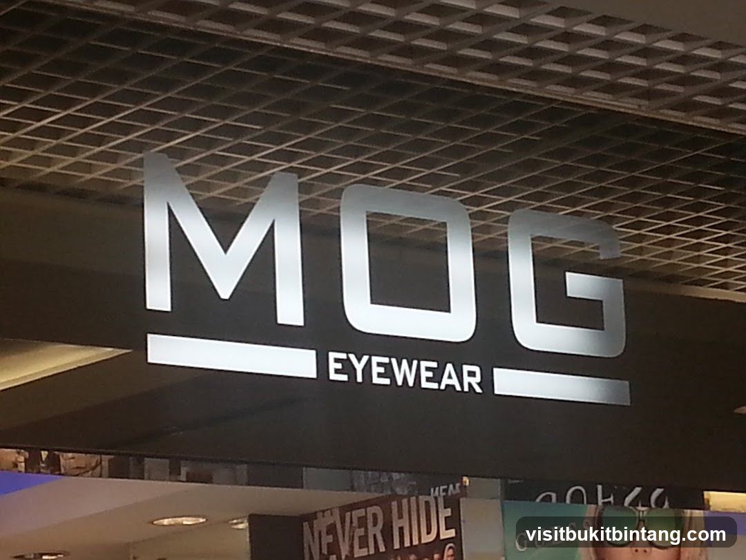 MOG Eyewear Sign