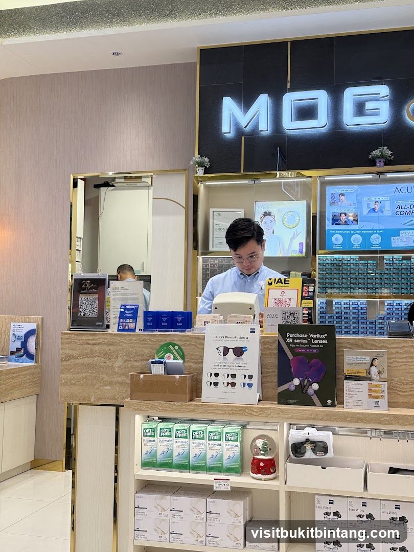 Optometry Store Counter
