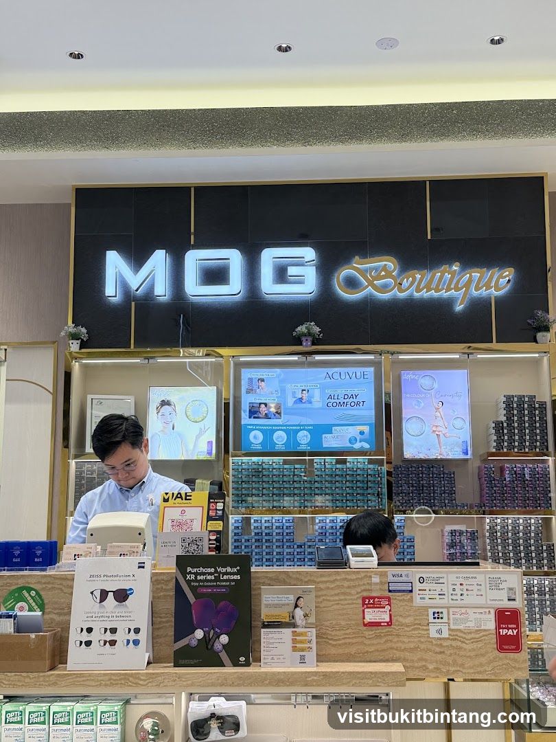 Optometry Shop Counter