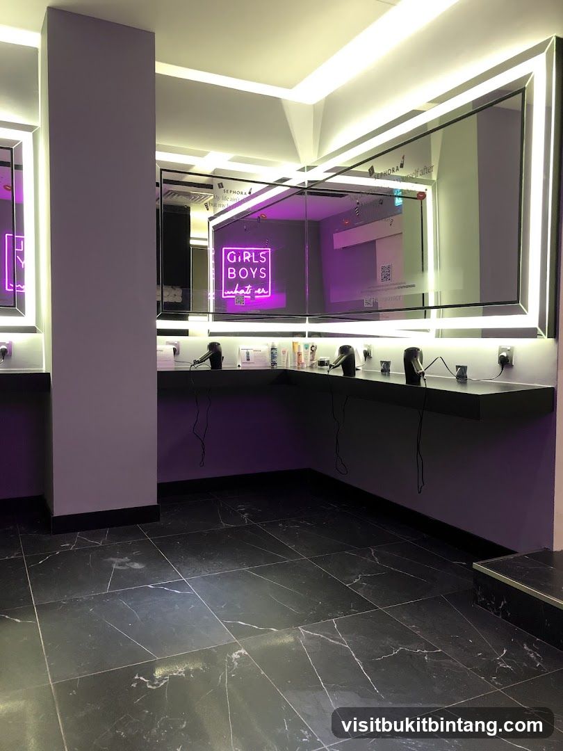 Sephora Vanity Area