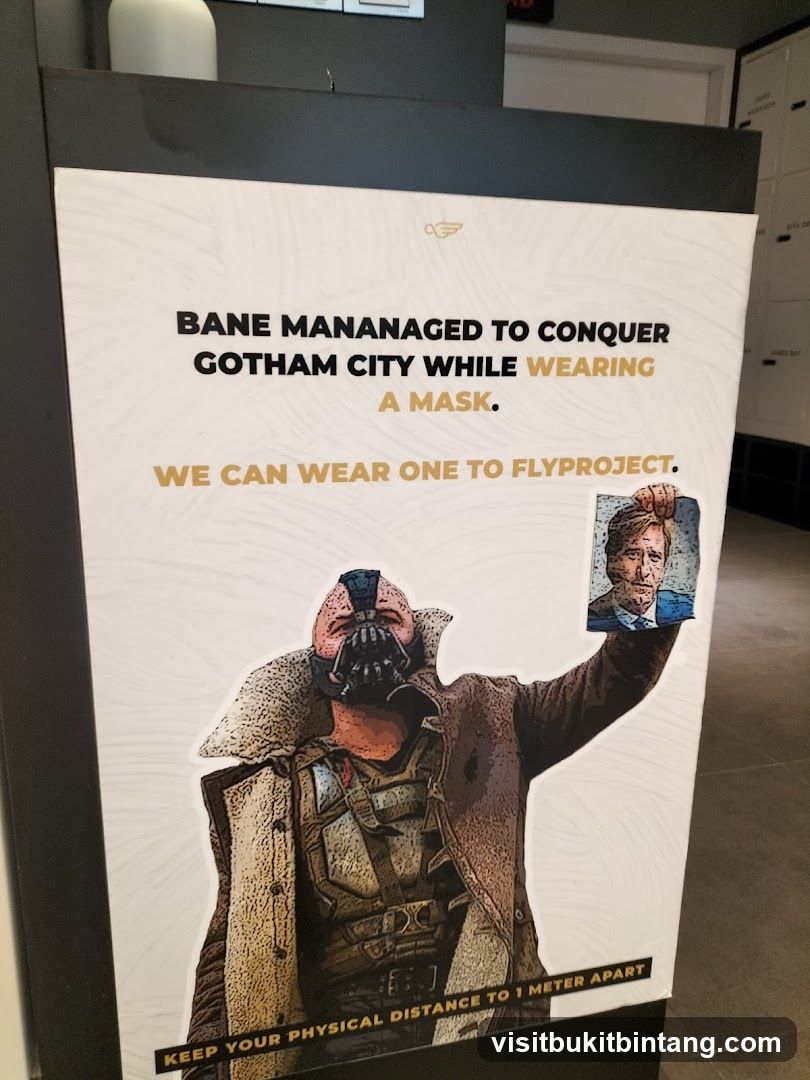 Bane mask poster