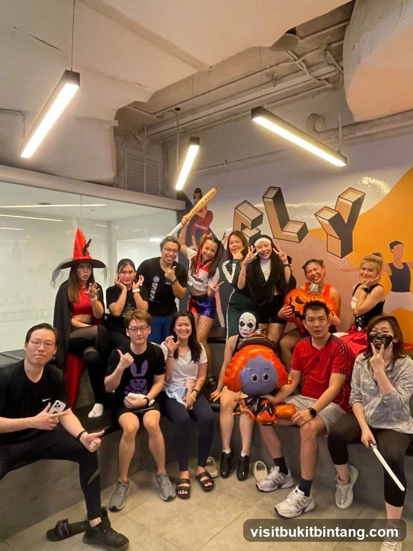 Group in Halloween Costumes