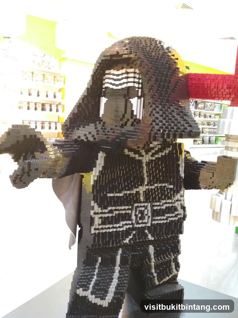 Lego Kylo Ren Sculpture