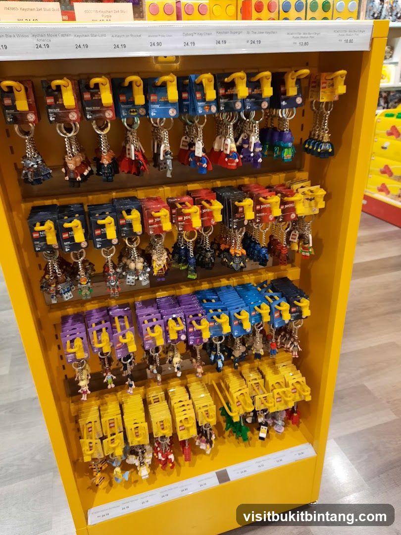 LEGO Keychains Display