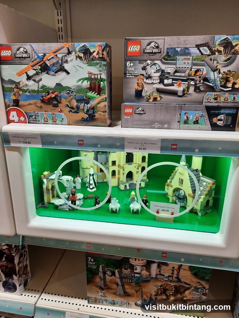 LEGO Jurassic World and Harry Potter Sets