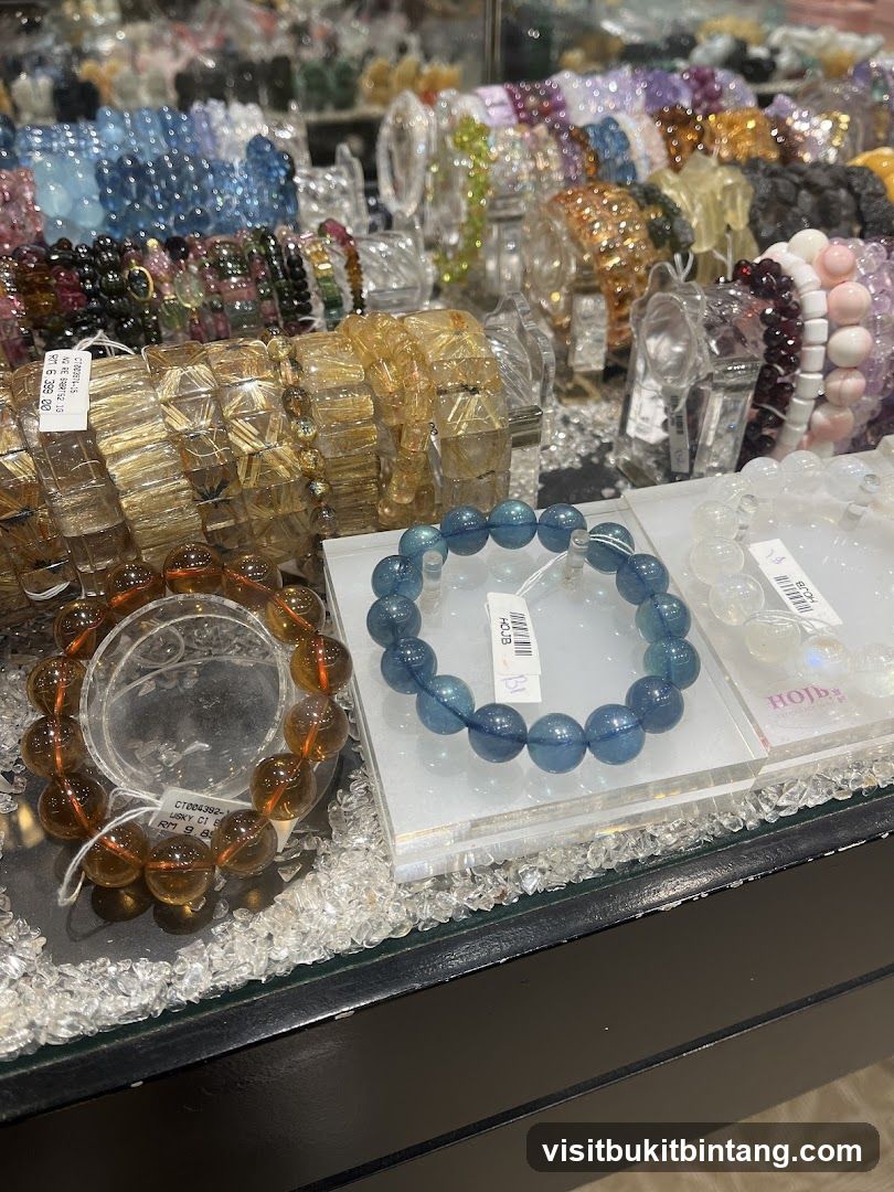 Beaded Bracelets Display