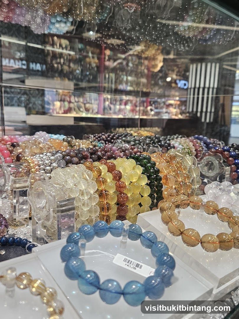 Beaded Bracelets Display