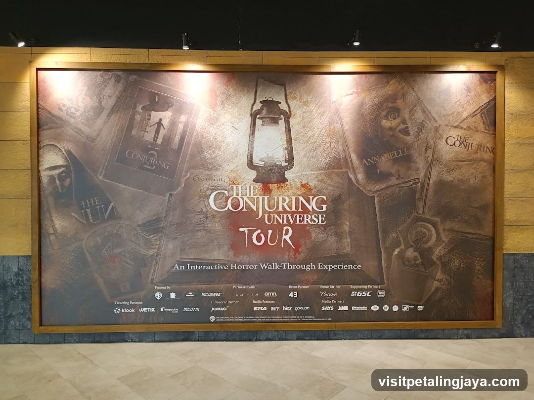 The Conjuring Universe Tour Poster