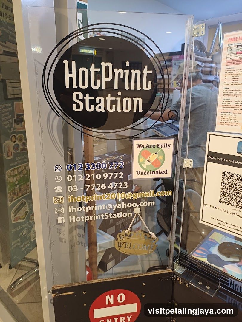 HotPrint Station @ The Curve