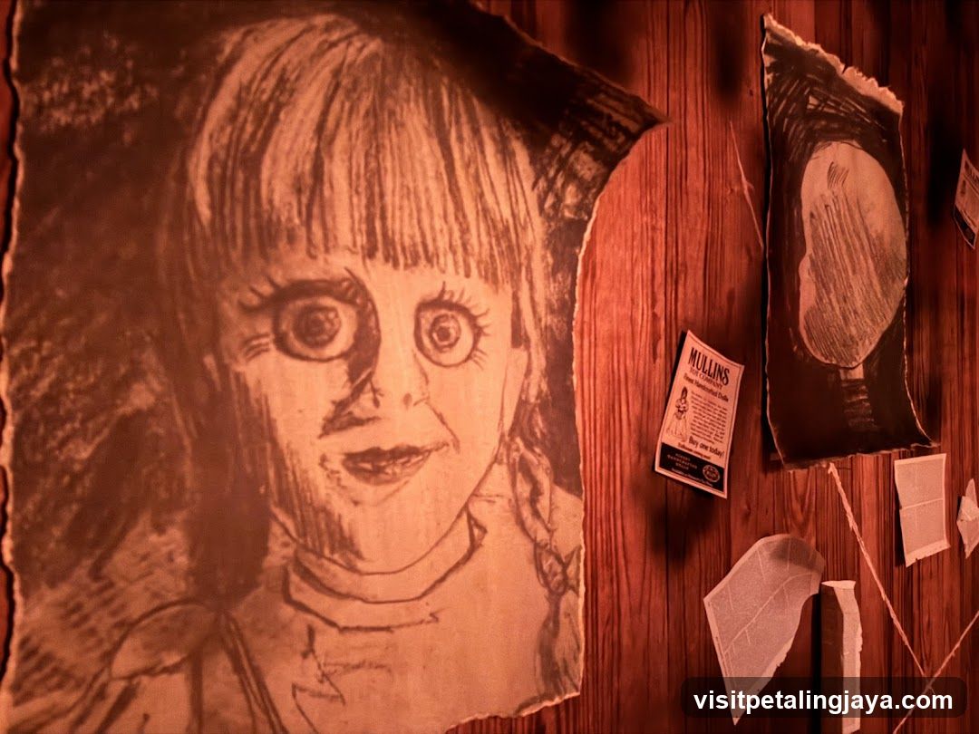 Doll Portrait on Wall