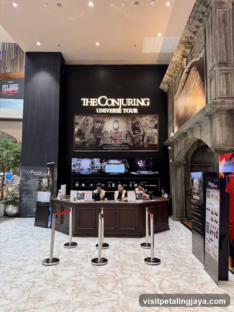 The Conjuring Universe Tour Reception Area