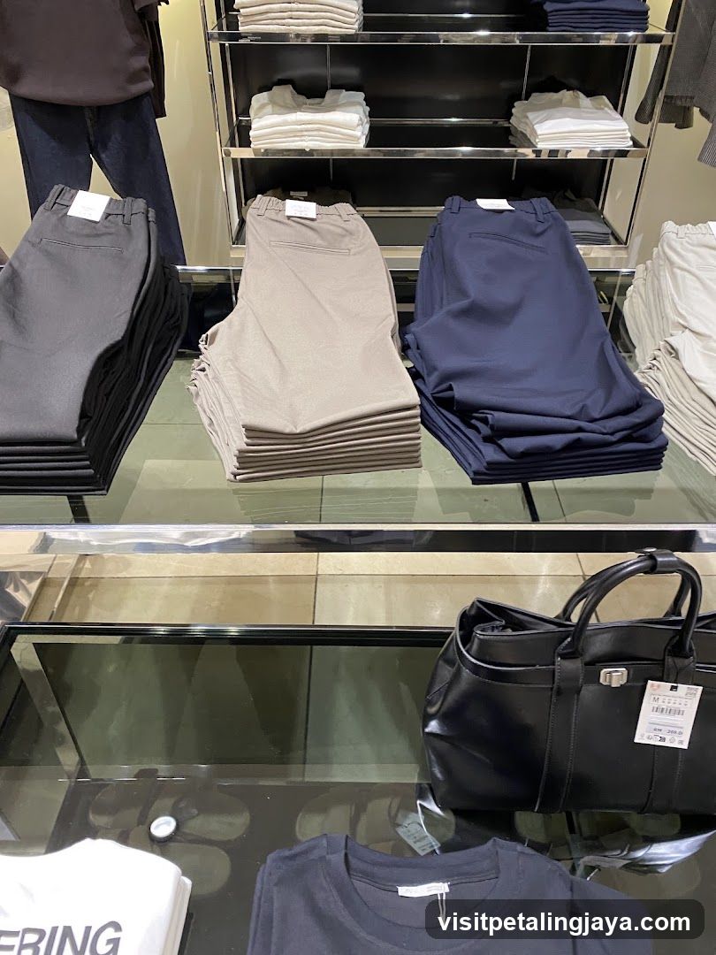 Clothing Store Interior Display