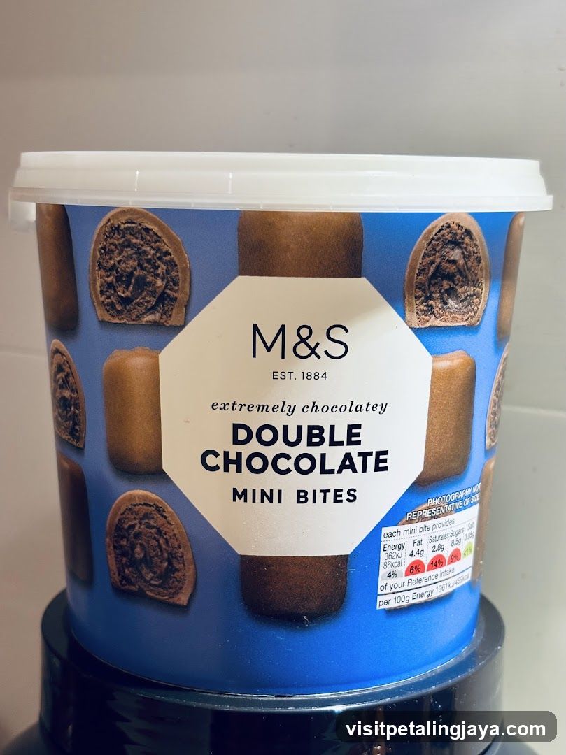 M&S Double Chocolate Mini Bites