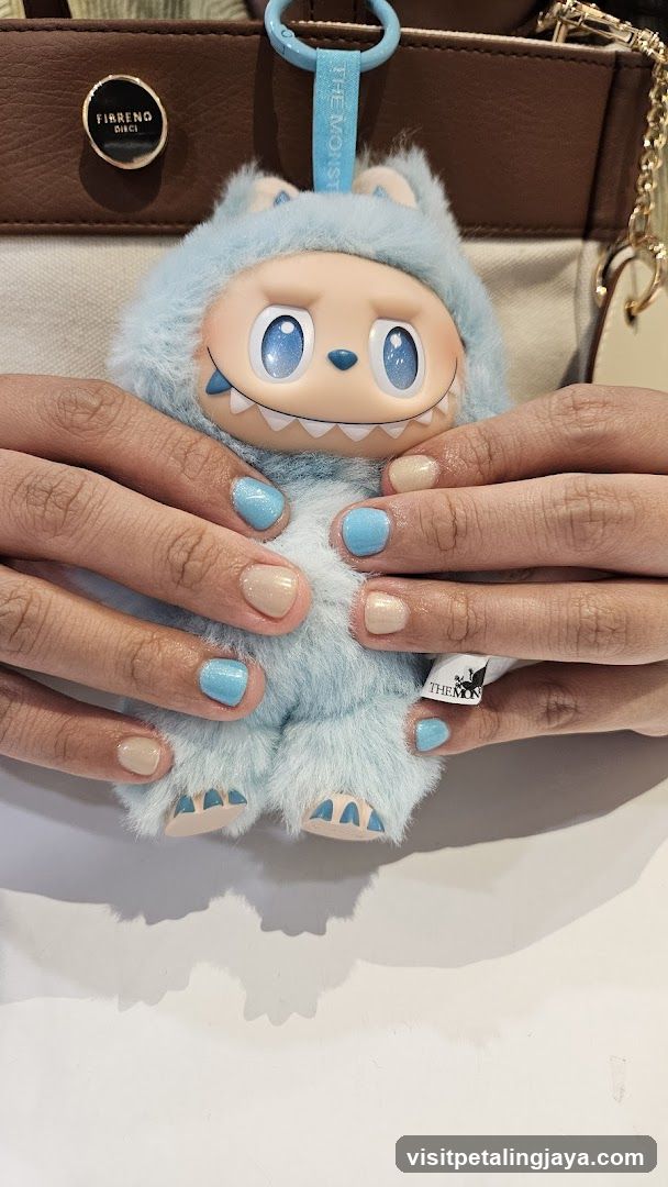 Blue Monster Plush Toy