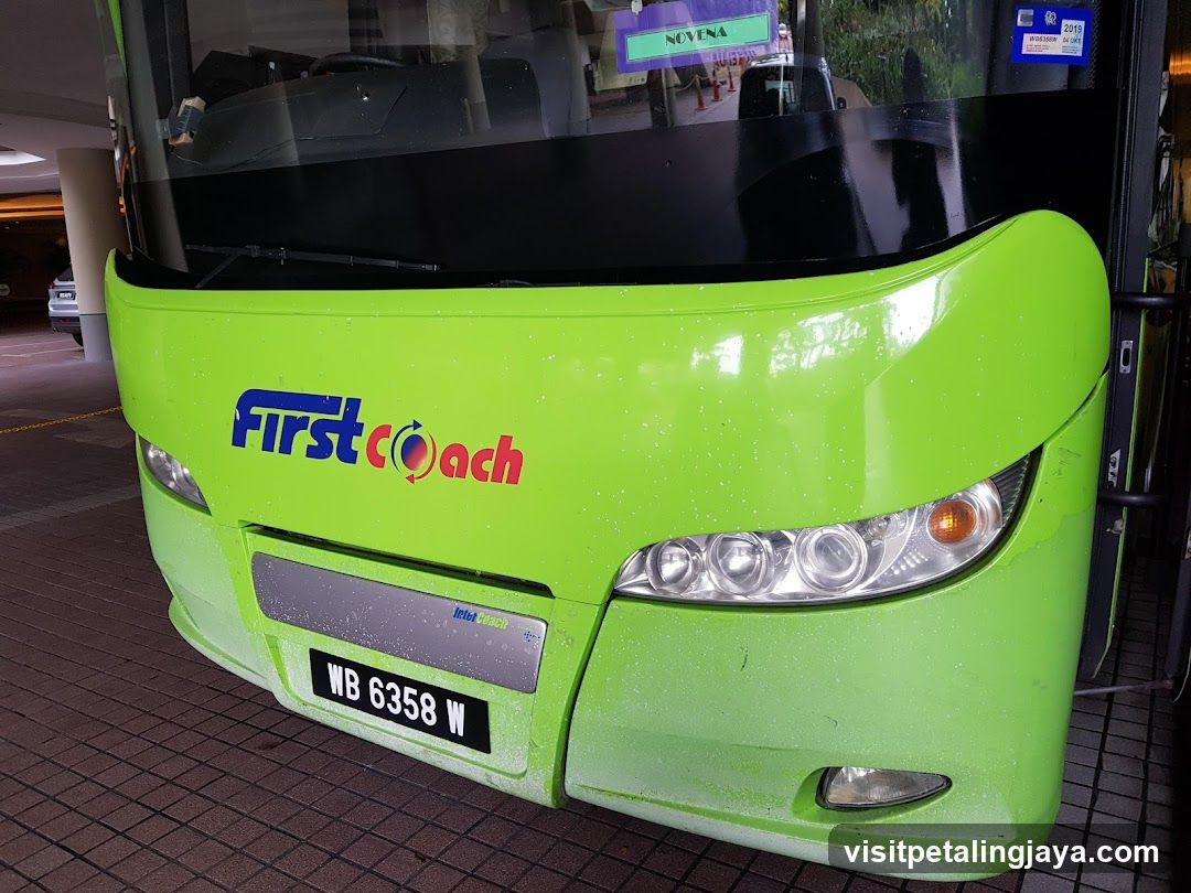 First Coach Bus Front View