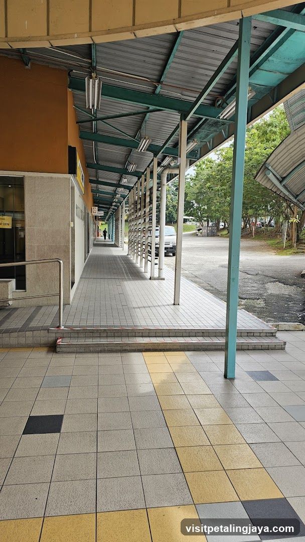 Covered Walkway Entrance