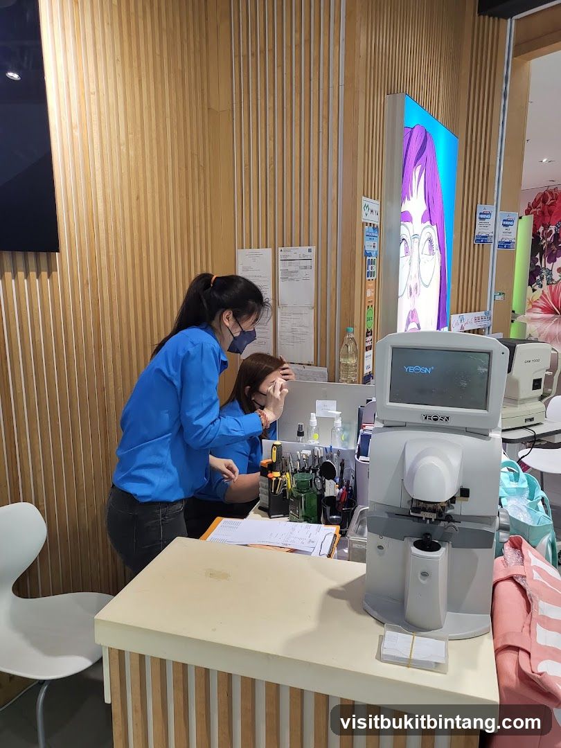 Optician's Counter