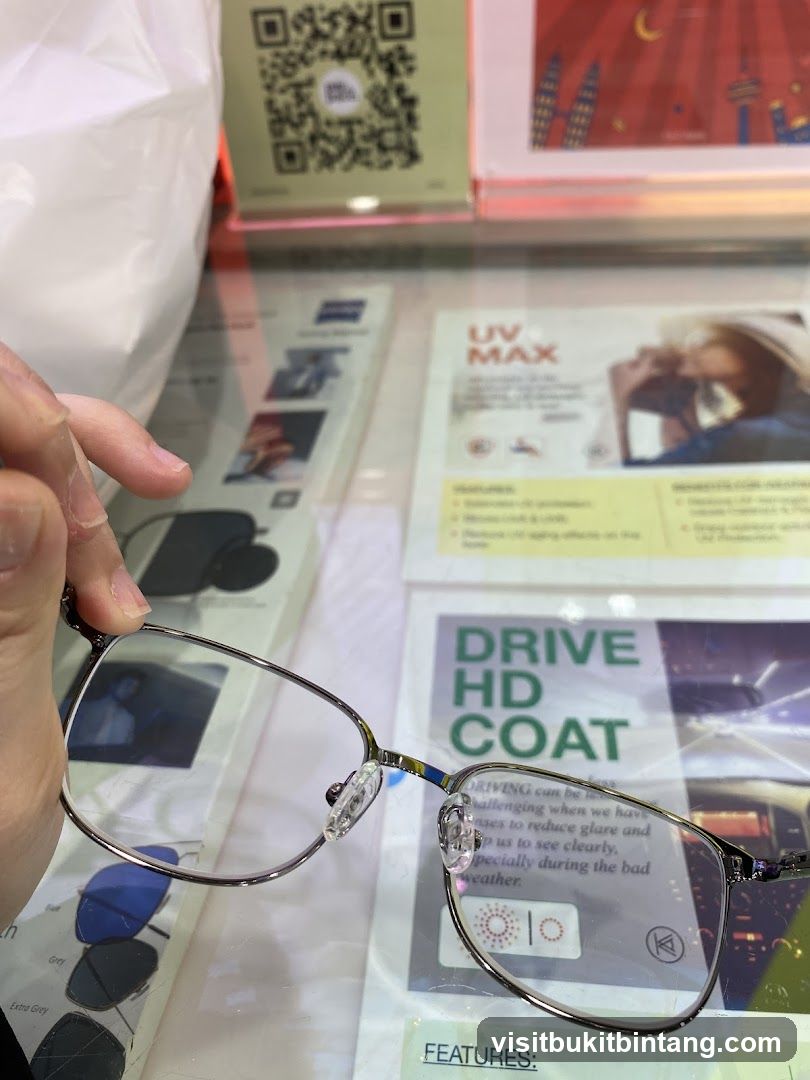 Eyeglasses and promotional materials