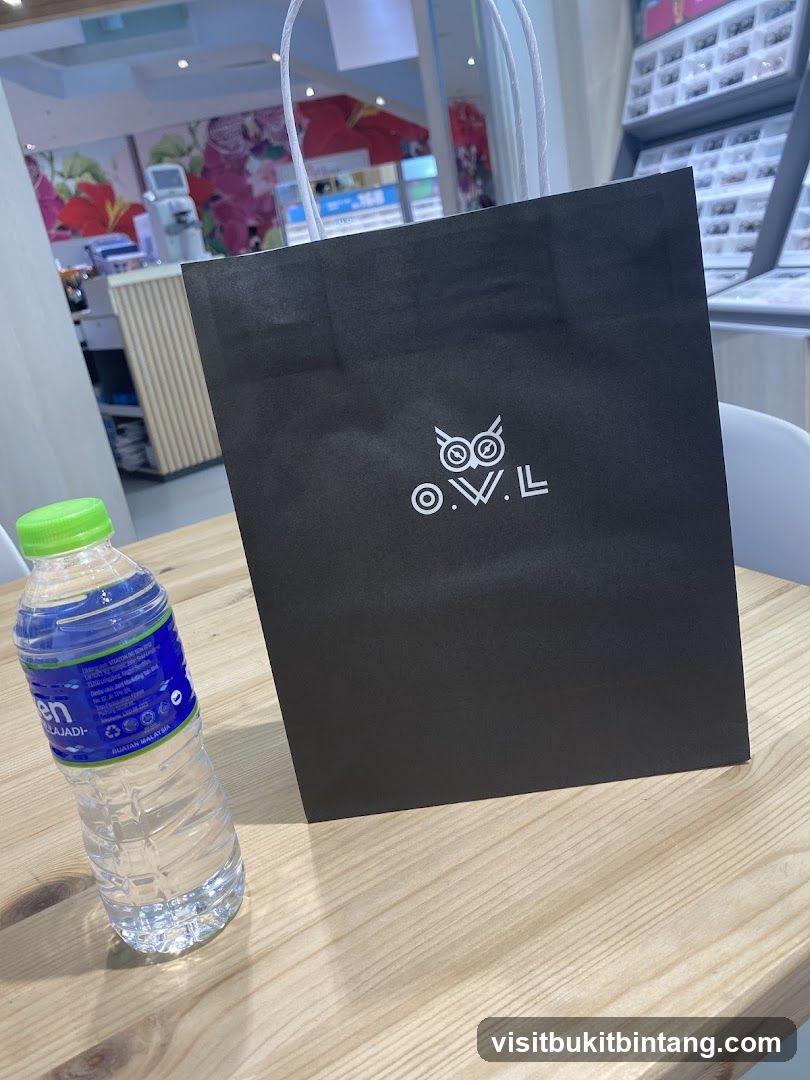 Shopping Bag and Water Bottle