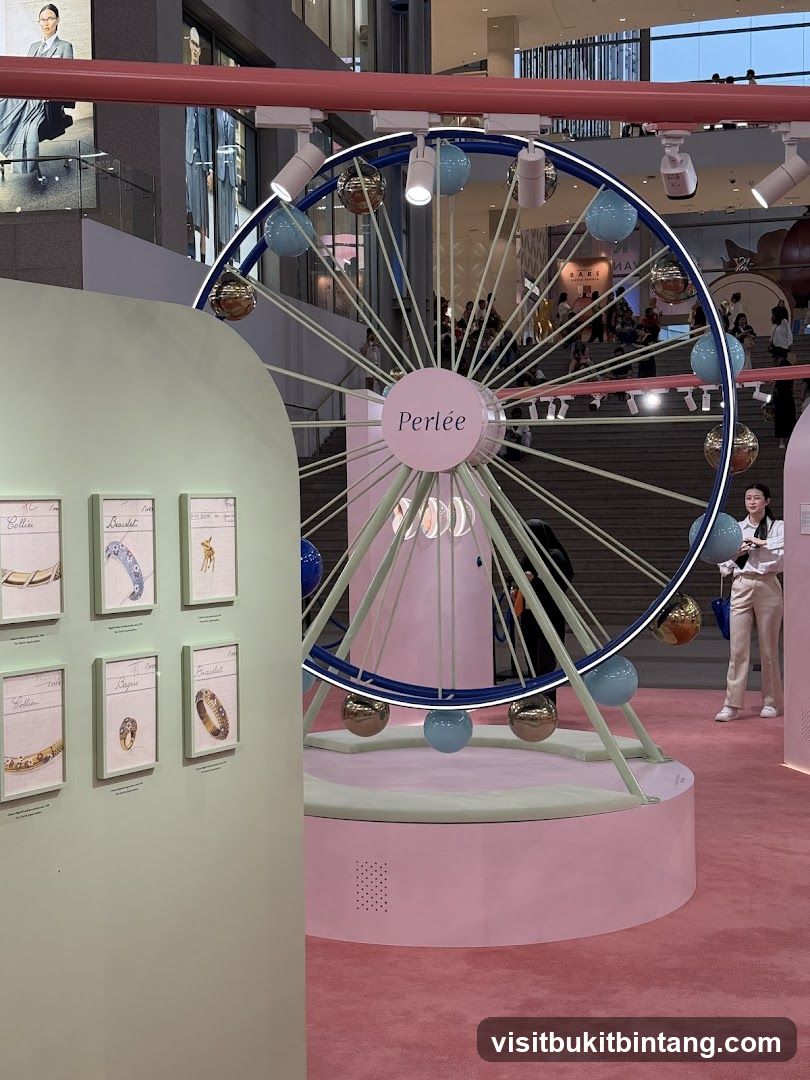 Perlée Ferris Wheel Display