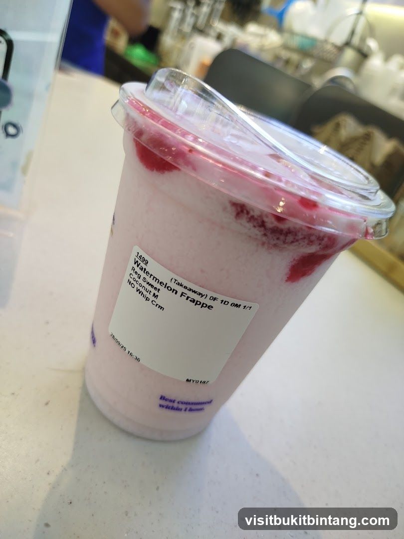 Watermelon Frappe