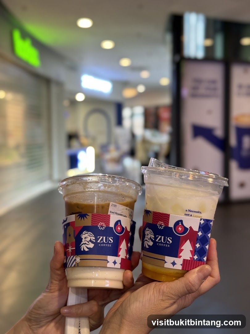 Two Iced Coffee Drinks