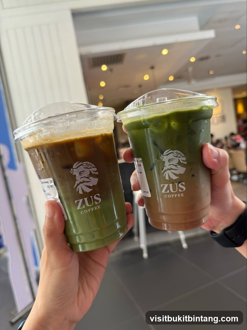 Two Iced Drinks