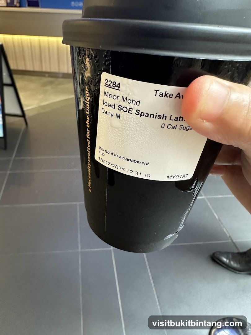 Iced SOE Spanish Latte